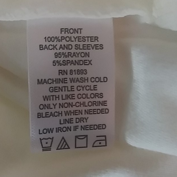 NEW H by Halston  Blouse W/ Shawl Collar - Picture 11 of 12